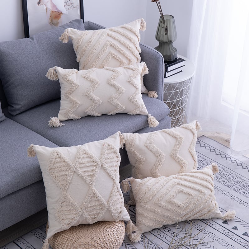 Moroccan Retro Style Cushion for Sofa and Home Decor