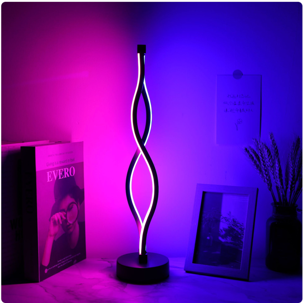 Aluminum LED Table Lamp with 3-Color Dimming