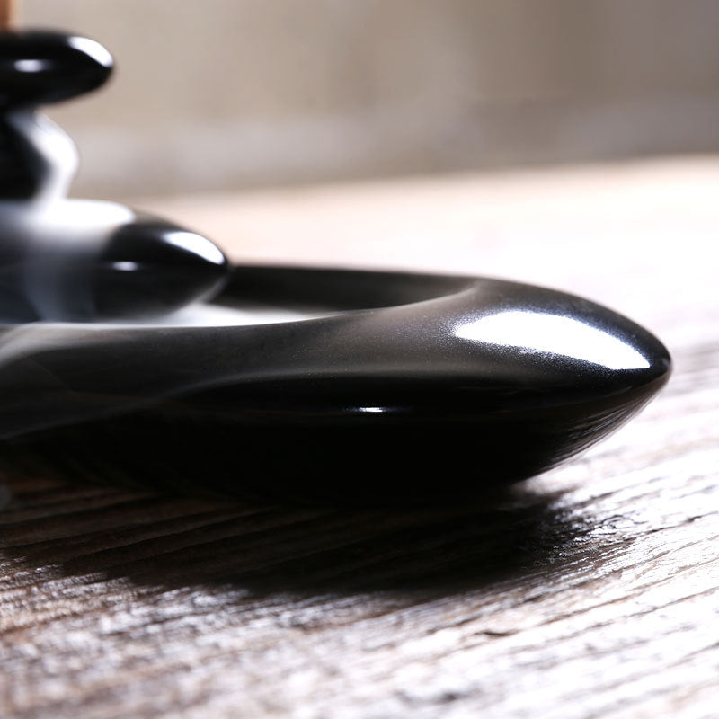 Creative Ceramic Backflow Incense Burner with Aroma